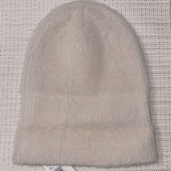 Vineyard Vines OS Ivory Marshmallow Wool Blend Knit Beanie Hat main image 10